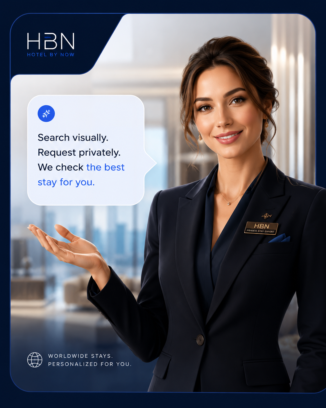 HBN private stay expert explaining the private accommodation request concept
